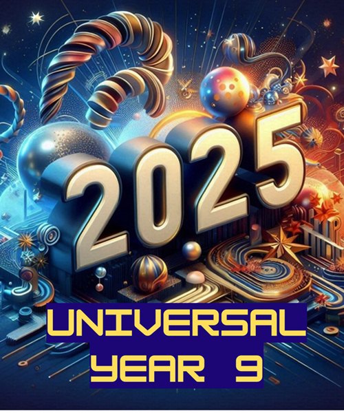 2025 Numerology Universal Year 9